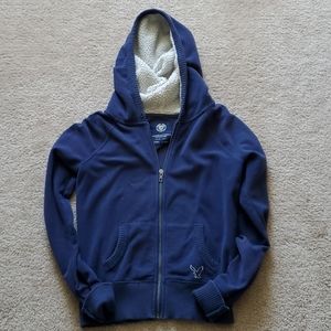 American eagle fleece full zip